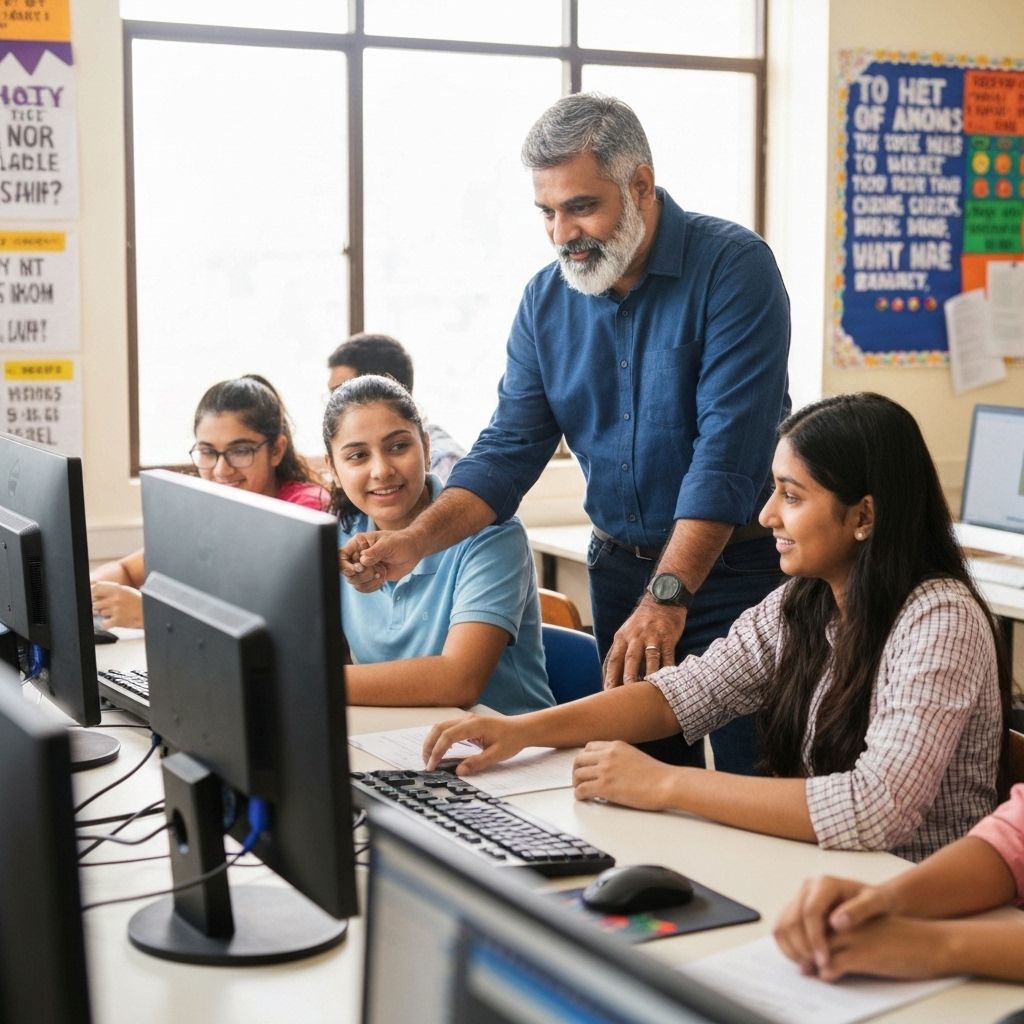 Expert faculty teaching students